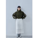 etoll エトル ラメミックスフリンジタイトスカート | Fashion Letter | 詳細画像11