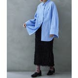 etoll エトル ラメミックスフリンジタイトスカート | Fashion Letter | 詳細画像14