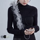 etoll エトル チュールフリルスマホショルダーストラップ | Fashion Letter | 詳細画像1