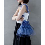 etoll エトル オーガンジー×チュールフリルショルダーバッグ | Fashion Letter | 詳細画像5