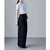 etoll エトル ハート箔プリントクロップドTシャツ | Fashion Letter | 詳細画像3