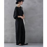 etoll エトル ダンボールニットカーブパンツ | Fashion Letter | 詳細画像3 