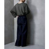 etoll エトル ドロストダンボールニットプルオーバー | Fashion Letter | 詳細画像15 