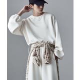 アイボリー | etoll エトル ドロストダンボールニットプルオーバー | Fashion Letter