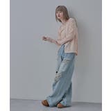etoll エトル ワイドシルエットクラッシュデニム | Fashion Letter | 詳細画像4
