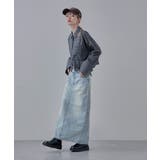 etoll エトル 12ozダブルウエストデニムスカート | Fashion Letter | 詳細画像8
