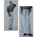 etoll エトル 12ozダブルウエストデニムスカート | Fashion Letter | 詳細画像10