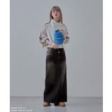 etoll エトル 12ozダブルウエストデニムスカート | Fashion Letter | 詳細画像12