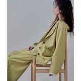 etoll エトル ツイルダッドテーラードジャケット | Fashion Letter | 詳細画像4