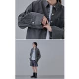 etoll エトル デニムビッグカフスシャツジャケット | Fashion Letter | 詳細画像9