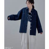 etoll エトル デニムビッグカフスシャツジャケット | Fashion Letter | 詳細画像13