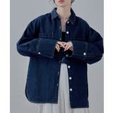 etoll エトル デニムビッグカフスシャツジャケット | Fashion Letter | 詳細画像15