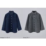 etoll エトル デニムビッグカフスシャツジャケット | Fashion Letter | 詳細画像18