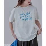 etoll エトル 手書き風ロゴデザインミドルTシャツ | Fashion Letter | 詳細画像13