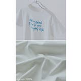 etoll エトル 手書き風ロゴデザインミドルTシャツ | Fashion Letter | 詳細画像20