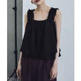 etoll エトル リネンタッチギャザービスチェ | Fashion Letter | 詳細画像2