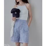 etoll エトル 刺繍レースハーフパンツ | Fashion Letter | 詳細画像2 