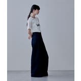 etoll エトル シルバー箔プリントTシャツ | Fashion Letter | 詳細画像5