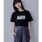 etoll エトル シルバー箔プリントTシャツ | Fashion Letter | 詳細画像9