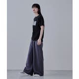 etoll エトル シルバー箔プリントTシャツ | Fashion Letter | 詳細画像10
