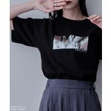 etoll エトル シルバー箔プリントTシャツ | Fashion Letter | 詳細画像15
