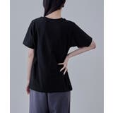 etoll エトル シルバー箔プリントTシャツ | Fashion Letter | 詳細画像16