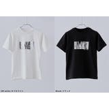 etoll エトル シルバー箔プリントTシャツ | Fashion Letter | 詳細画像17