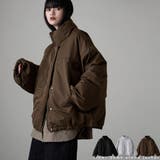 etoll エトル ナイロンビッグスタンドジャケット | Fashion Letter | 詳細画像1