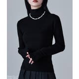 etoll エトル ハイネックカラーリブニット | Fashion Letter | 詳細画像2