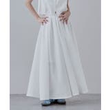 etoll エトル ギャザーボリュームフレアスカート | Fashion Letter | 詳細画像9 