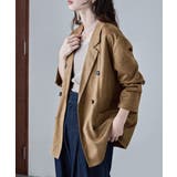 etoll エトル スエードテーラードジャケット | Fashion Letter | 詳細画像8 