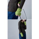 etoll エトル アルパカタッチバイカラーニットカーディガン | Fashion Letter | 詳細画像10