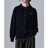etoll エトル ポロ襟ロゴスウェット | Fashion Letter | 詳細画像5 