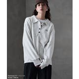 etoll エトル ポロ襟ロゴスウェット | Fashion Letter | 詳細画像6 