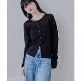 etoll エトル シアークルーネックカーディガン | Fashion Letter | 詳細画像5