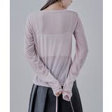 etoll エトル シアークルーネックカーディガン | Fashion Letter | 詳細画像15