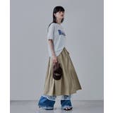etoll エトル ヘザーツイルレースレイヤードスカート | Fashion Letter | 詳細画像11