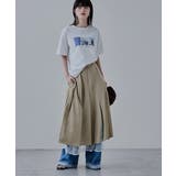 etoll エトル ヘザーツイルレースレイヤードスカート | Fashion Letter | 詳細画像18