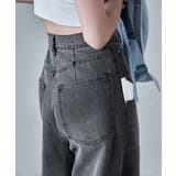 etoll エトル ポケットデザインルーズダッドデニム | Fashion Letter | 詳細画像6 