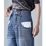 etoll エトル ポケットデザインルーズダッドデニム | Fashion Letter | 詳細画像7 