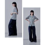 etoll エトル バイカラーシアーニットカーディガン | Fashion Letter | 詳細画像4