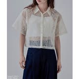 etoll エトル 刺繍レースショートシャツ | Fashion Letter | 詳細画像2
