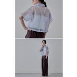 etoll エトル 刺繍レースショートシャツ | Fashion Letter | 詳細画像7