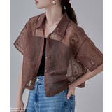etoll エトル 刺繍レースショートシャツ | Fashion Letter | 詳細画像9