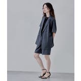 etoll エトル ヘザーエステルツイルタックハーフパンツ | Fashion Letter | 詳細画像14 