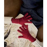 etoll エトル スマホ対応フィンガースリットカラーニットロンググローブ | Fashion Letter | 詳細画像5 