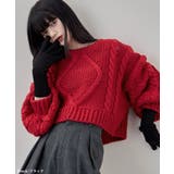 etoll エトル スマホ対応フィンガースリットカラーニットロンググローブ | Fashion Letter | 詳細画像16 