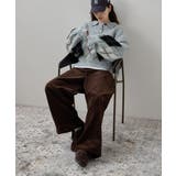 etoll エトル アーガイルポロ襟ニット | Fashion Letter | 詳細画像4 