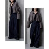 etoll エトル ヘザーツイルバルーンシャツ | Fashion Letter | 詳細画像7