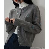 etoll エトル 小花柄刺繍ニットカーディガン | Fashion Letter | 詳細画像8 